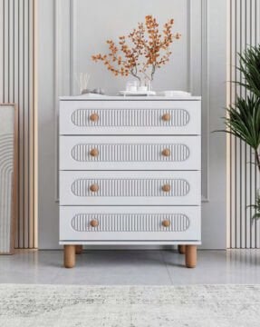 Milen 4 Çekmeceli Şifonyer / %100 MDF / Ücretsiz Kurulum - Teslimat / Aytaşı