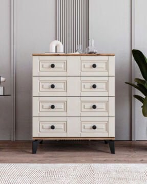 Terra 4 Çekmeceli Şifonyer / %100 MDF / Ücretsiz Kurulum - Teslimat / Aytaşı