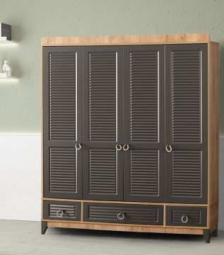 İkon 4 Kapılı Dolap