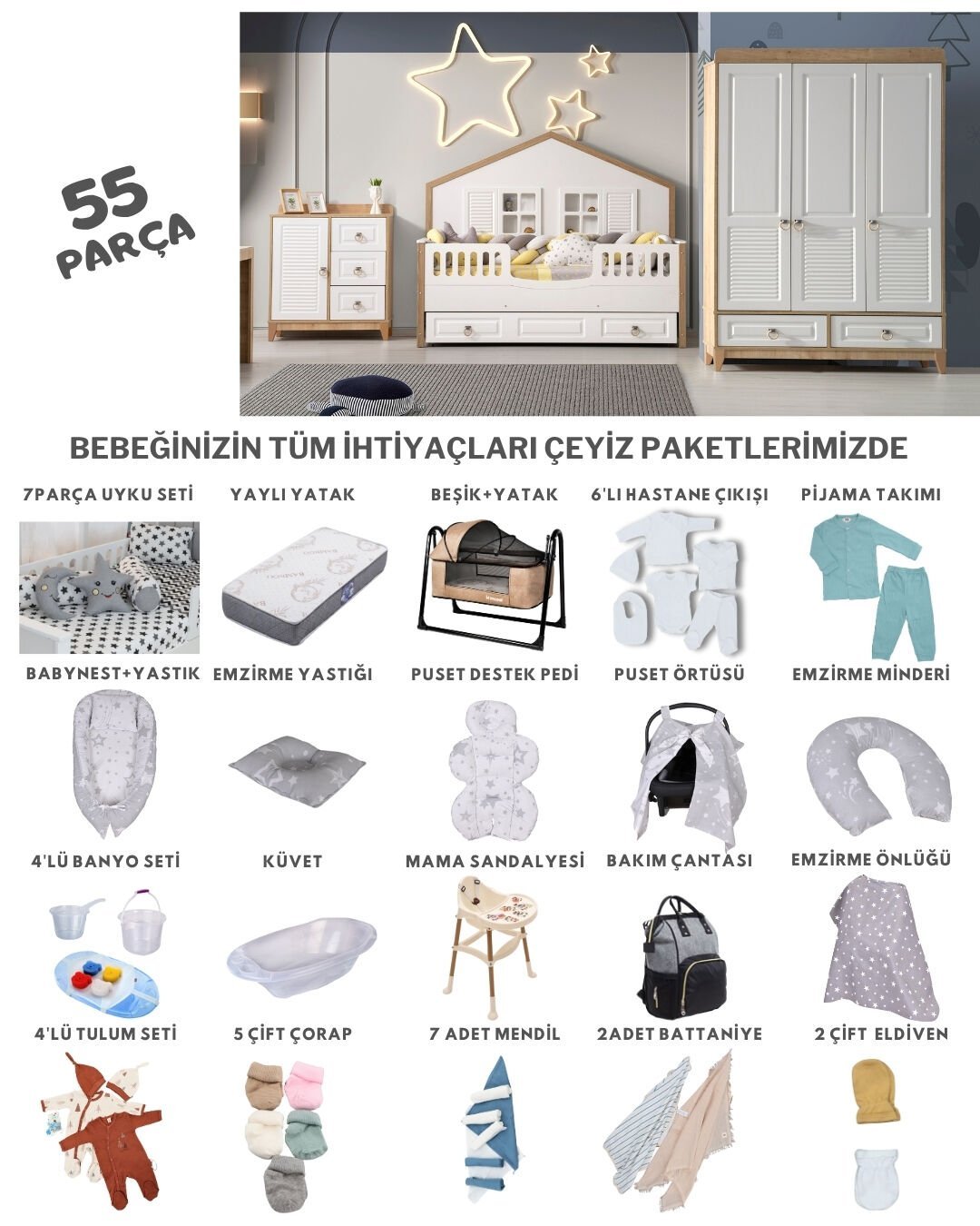 Esla Mia Montessori Çeyiz Paketi