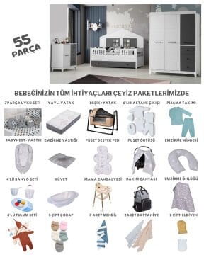 Olivya Mia Montessori Bebek Çeyiz Paketi