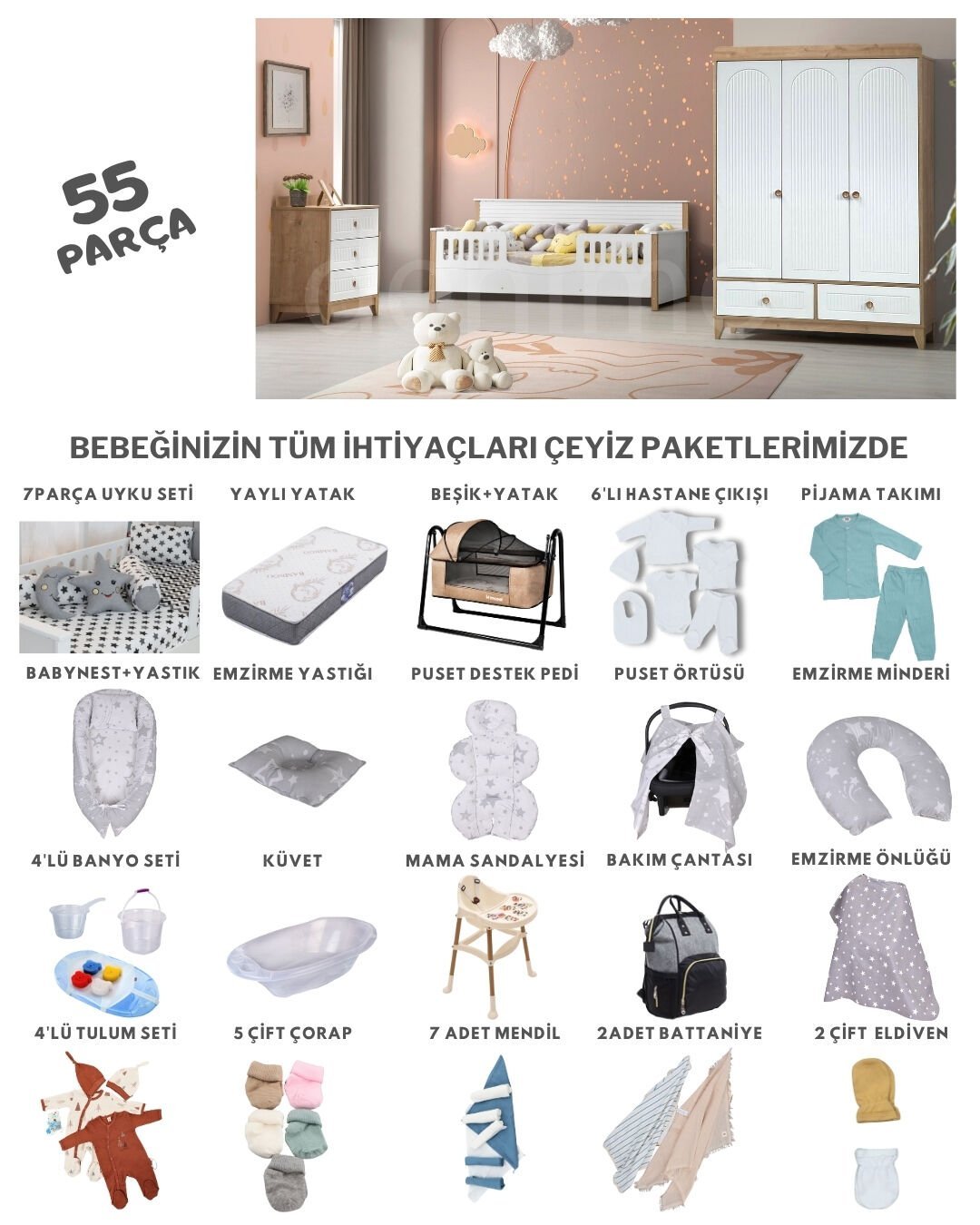 Strada Bebek Çeyiz Paketi