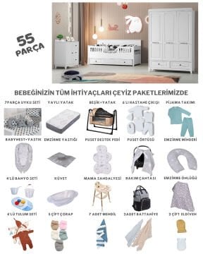 Polo Via Sedir Bebek Çeyiz Paketi