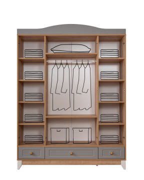 Palermo 4 Kapılı Dolap