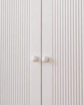 Mira Beyaz 3 Kapılı Dolap