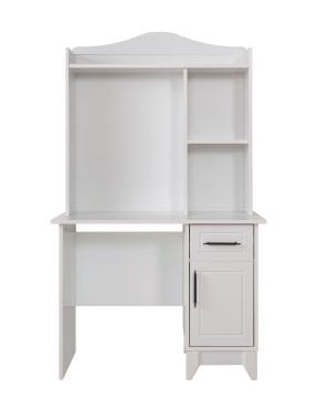 Panjur Beyaz Çalışma Masası