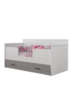 Ottoman Grey Yavrulu Sedir Karyola