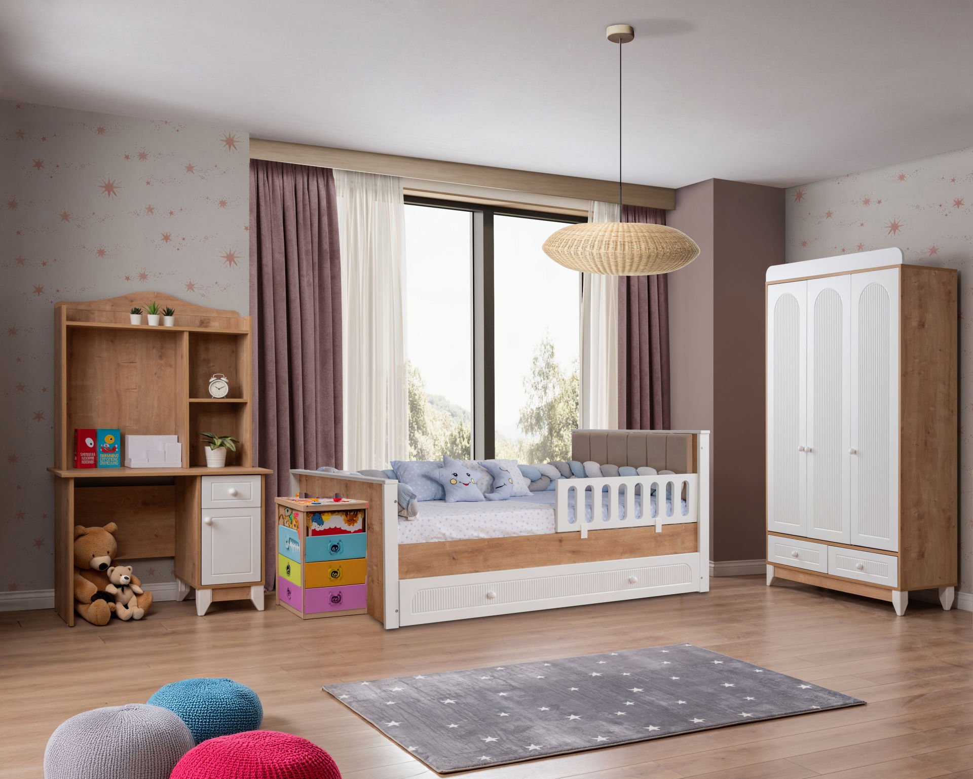 Mira Meşe Çocuk Odası