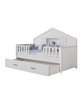 Panjur Beyaz Montessori Çocuk Odası