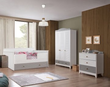 Miracool Tokyo Sedir Bebek ve Çocuk Oda Takımı