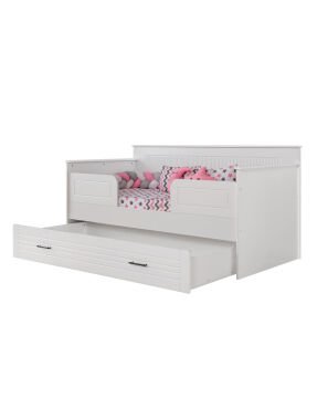 Miracool Panjur Beyaz Sedir Bebek ve Çocuk Oda Takımı