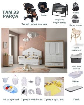 İmaj Mia Çeyiz Paketi 33 Parça
