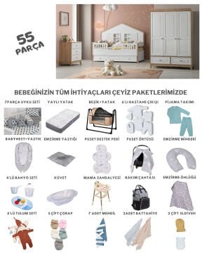 İmaj Mia Çeyiz Paketi 33 Parça