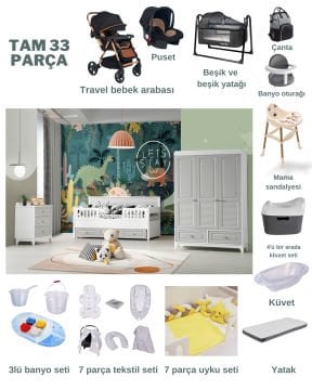 Silver Via Sedir Çeyiz Paketi