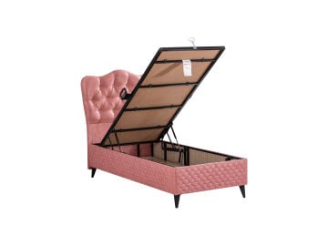 Rose Baza Seti / Tek Kişilik / Yatak+Baza+Başlık