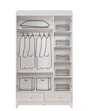 Miracool Mira Beyaz Sedir Bebek Çeyiz Paketi