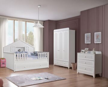 Miracool Mira Beyaz Montessori Bebek Çeyiz Paketi