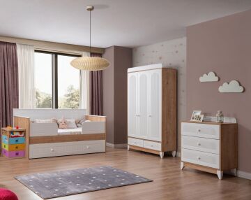 Mira Meşe Sedir Bebek Çeyiz Paketi