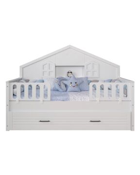 Miracool Panjur Beyaz Montessori Bebek Çeyiz Paketi