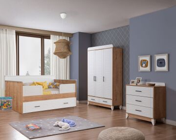 Miracool Panjur Meşe Sedir Bebek Çeyiz Paketi