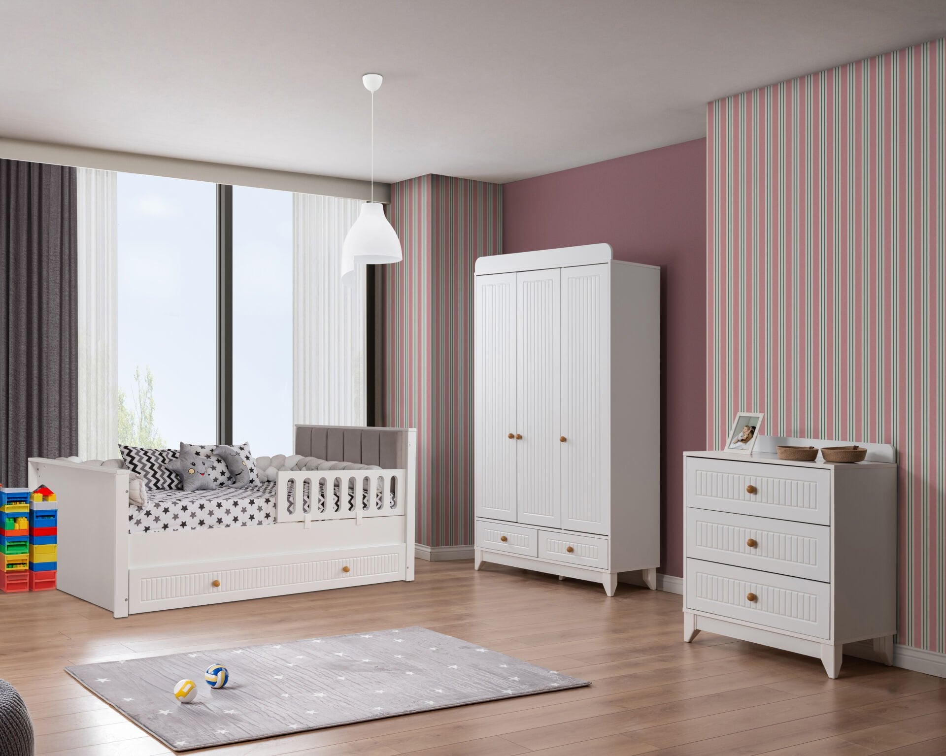 Paris Beyaz Bebek ve Çocuk Odası