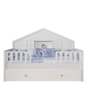 Paris Montessori Beyaz Bebek Çeyiz Paketi