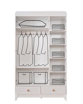 Paris Montessori Beyaz Bebek Çeyiz Paketi