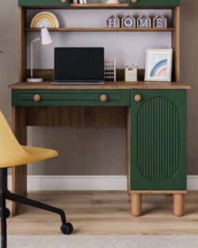 Milen Genç Odası / Çocuk Odası / Komple MDF / Haki Yeşil