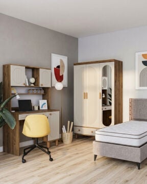 Milen Genç Odası / Çocuk Odası / Komple MDF / Aytaşı