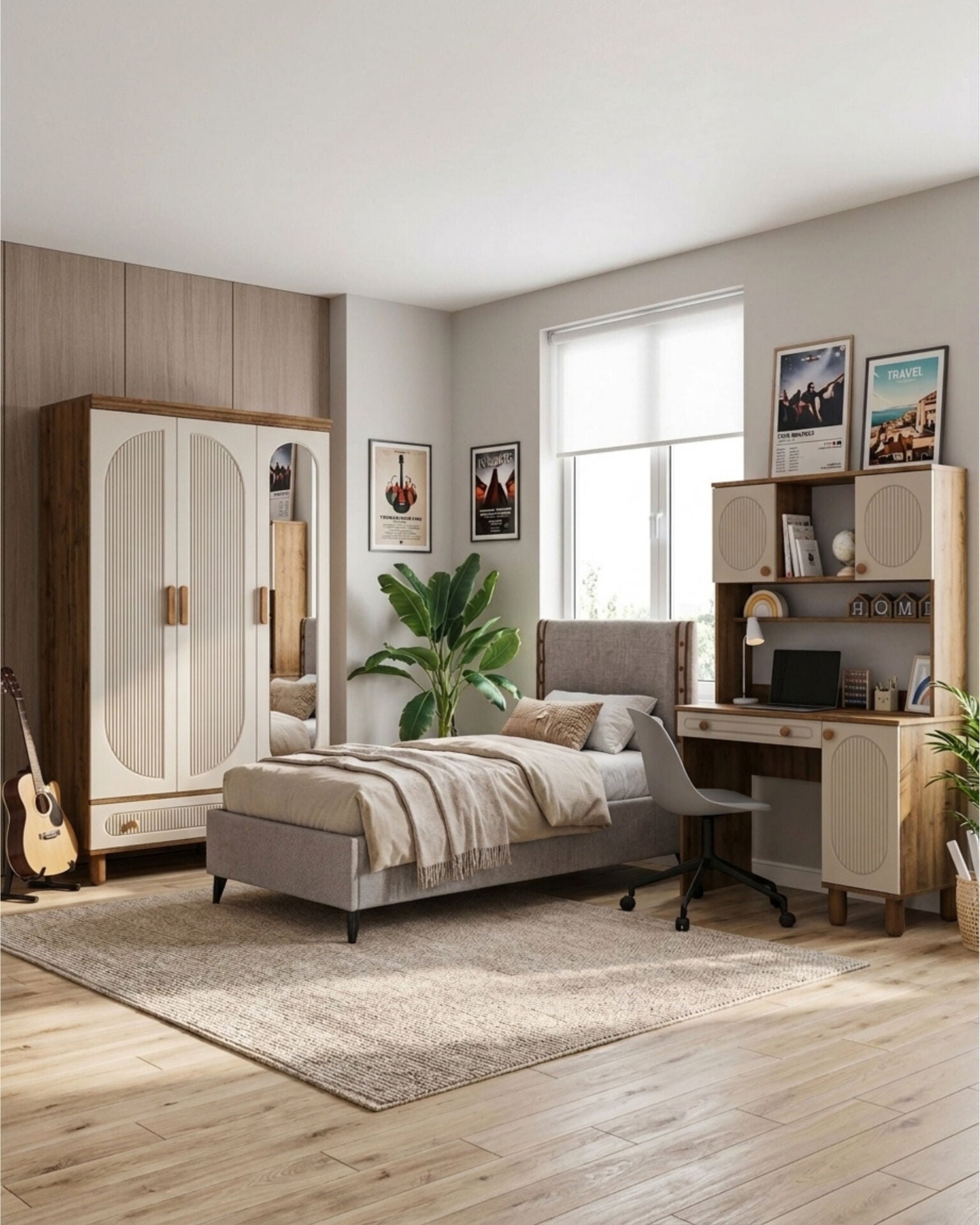 Milen Genç Odası / Çocuk Odası / Komple MDF / Aytaşı