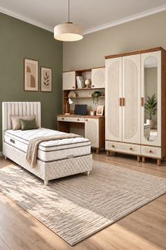 Milen Genç Odası / Çocuk Odası / Komple MDF / Aytaşı