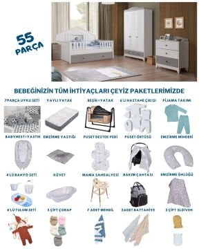 Miracool Tokyo Montessori Bebek Çeyiz Paketi