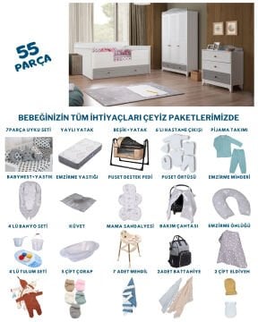 Miracool Tokyo Sedir Bebek Çeyiz Paketi