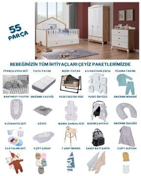 Miracool Sidney Montessori Bebek Çeyiz Paketi