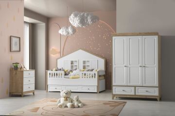 İmaj Mia Montessori Oda Takımı / Yatak ve Uyku Seti Dahil / Ücretsiz Kurulum