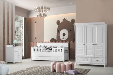 Boss Via Oda Takımı / Yatak ve Uyku Seti Dahil / Ücretsiz Kurulum