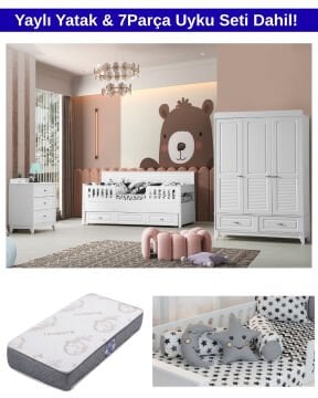 Boss Via Oda Takımı / Yatak ve Uyku Seti Dahil / Ücretsiz Kurulum