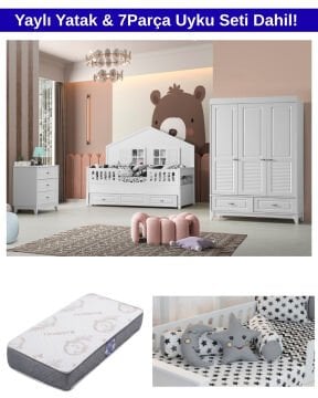 Boss Mia Montessori Oda Takımı / Yatak ve Uyku Seti Dahil / Ücretsiz Kurulum