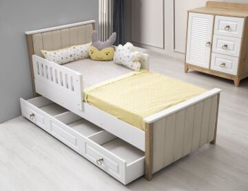 Esla Karyolalı Oda Takımı / Yatak ve Uyku Seti Dahil / Ücretsiz Kurulum