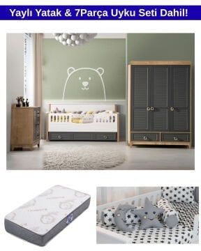 İkon Via Oda Takımı / Yatak ve Uyku Seti Dahil / Ücretsiz Kurulum