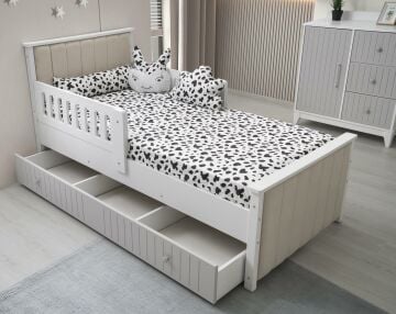 Nirvana Karyolalı Oda Takımı / Yatak ve Uyku Seti Dahil / Ücretsiz Kurulum