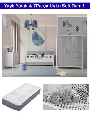 Nirvana Via Sedir Oda Takımı / Yatak ve Uyku Seti Dahil / Ücretsiz Kurulum