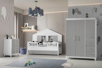 Nirvana Mia Montessori Oda Takımı / Yatak ve Uyku Seti Dahil / Ücretsiz Kurulum