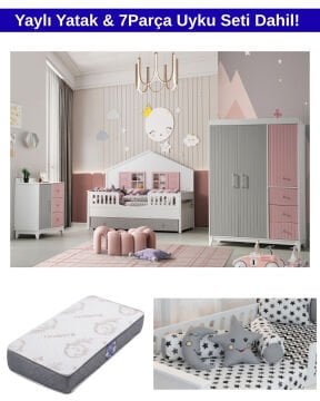 Sofya Mia Montessori Oda Takımı / Yatak ve Uyku Seti Dahil / Ücretsiz Kurulum
