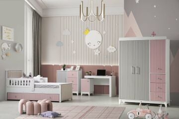 Sofya Karyolalı Oda Takımı / Yatak ve Uyku Seti Dahil / Ücretsiz Kurulum