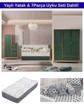 Lacoste Via Sedirli Oda Takımı / Yatak ve Uyku Seti Dahil / Ücretsiz Kurulum
