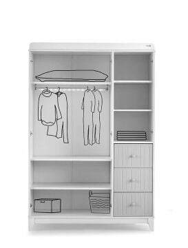 Nirvana Büyüyen Beşikli Oda Takım / Yatak ve Uyku Seti Dahil / Ücretsiz Kurulum