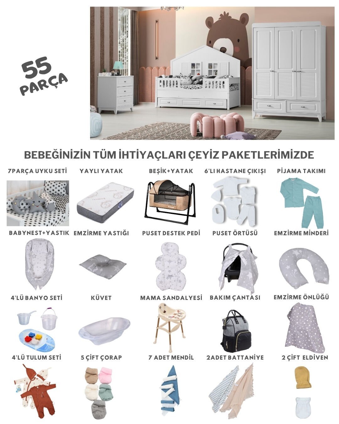 Boss Mia Montessori Çeyiz Paketi