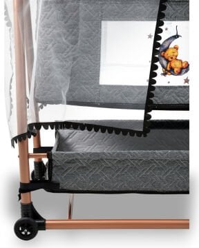 Miracool Galaksi Beşik  / Sallanabilir Hamak Beşik / Gri