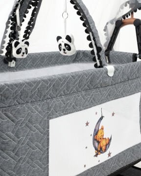 Miracool Galaksi Beşik  / Sallanabilir Hamak Beşik / Gri